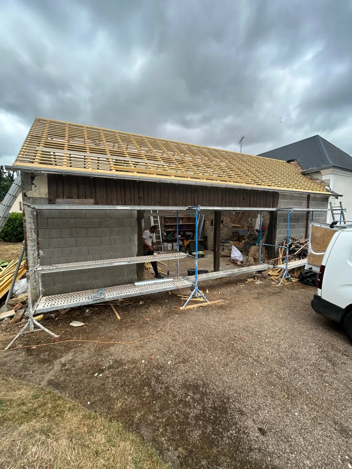 demoussage toiture blois