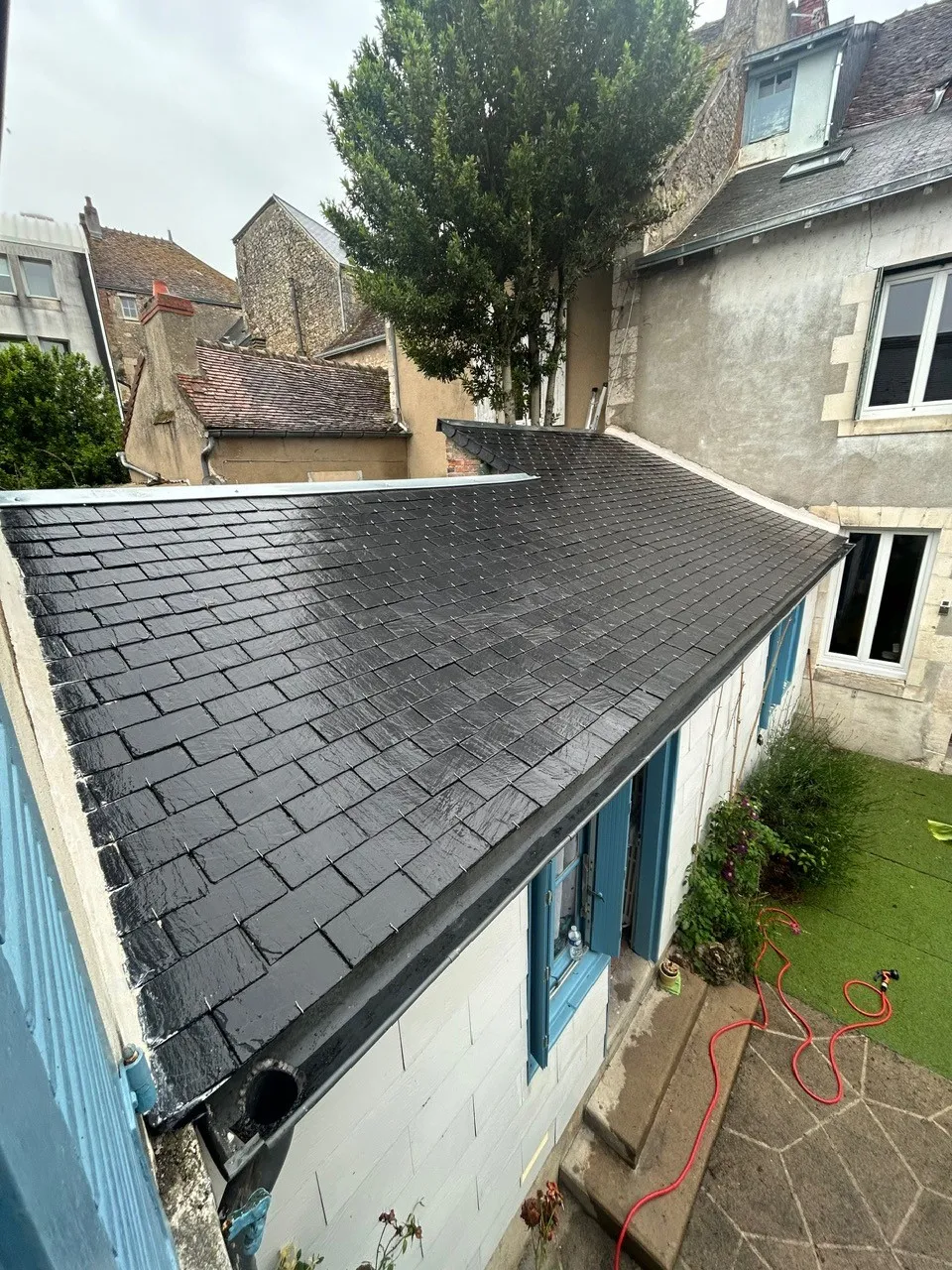 demoussage toiture gien